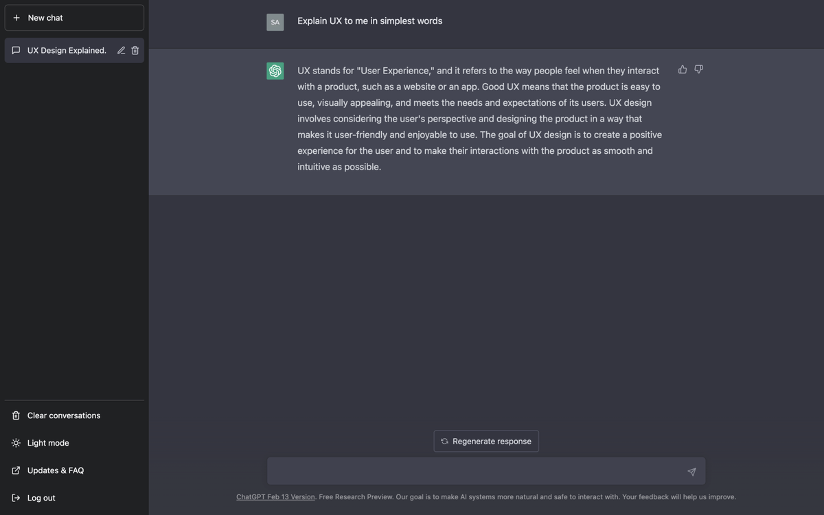 ChatGPT free tier features